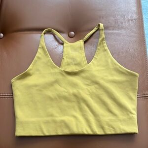 Yellow Girlfriend Collective Sports Bra